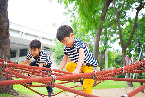 Shockpad for safe playground